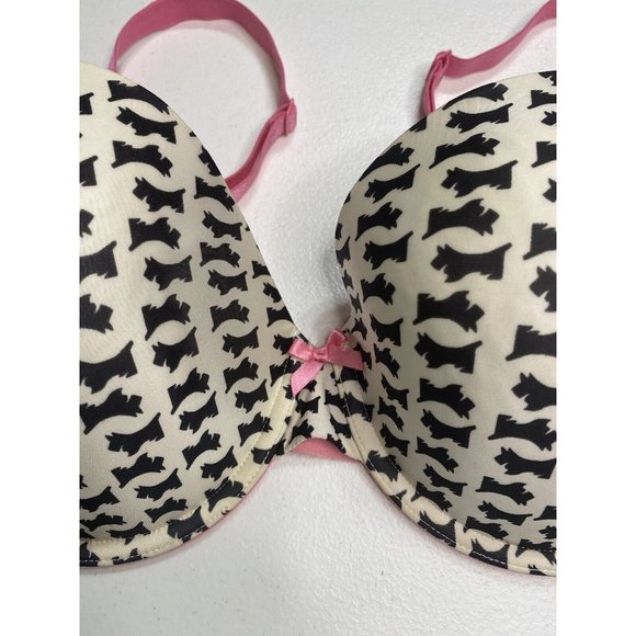 Victoria's Secret Other - Victorias Secret Demi Bra 36DD Scottie Dog Lightly Padded
